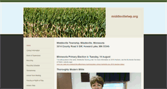 Desktop Screenshot of middlevilletwp.org