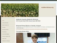 Tablet Screenshot of middlevilletwp.org